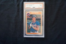 1985 Fleer Update Gary Carter #U-21 PSA 9