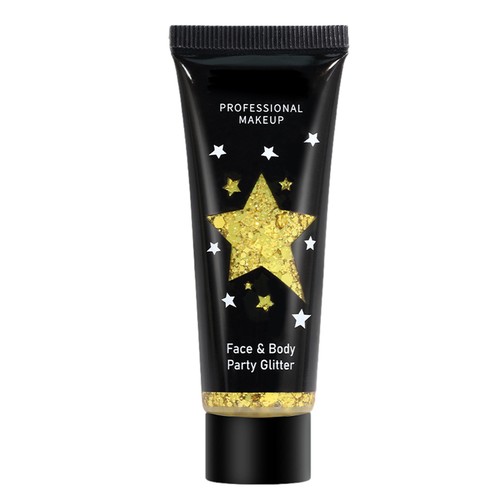 Body Glitter Gel Face Glitters Body Gel Sequins Liquid Eyeshadow Chunky Glitter - Picture 19 of 20