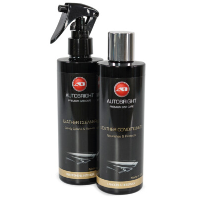 Lederreiniger 250ml & Leder Conditioner Creme 250ml Set Autobright