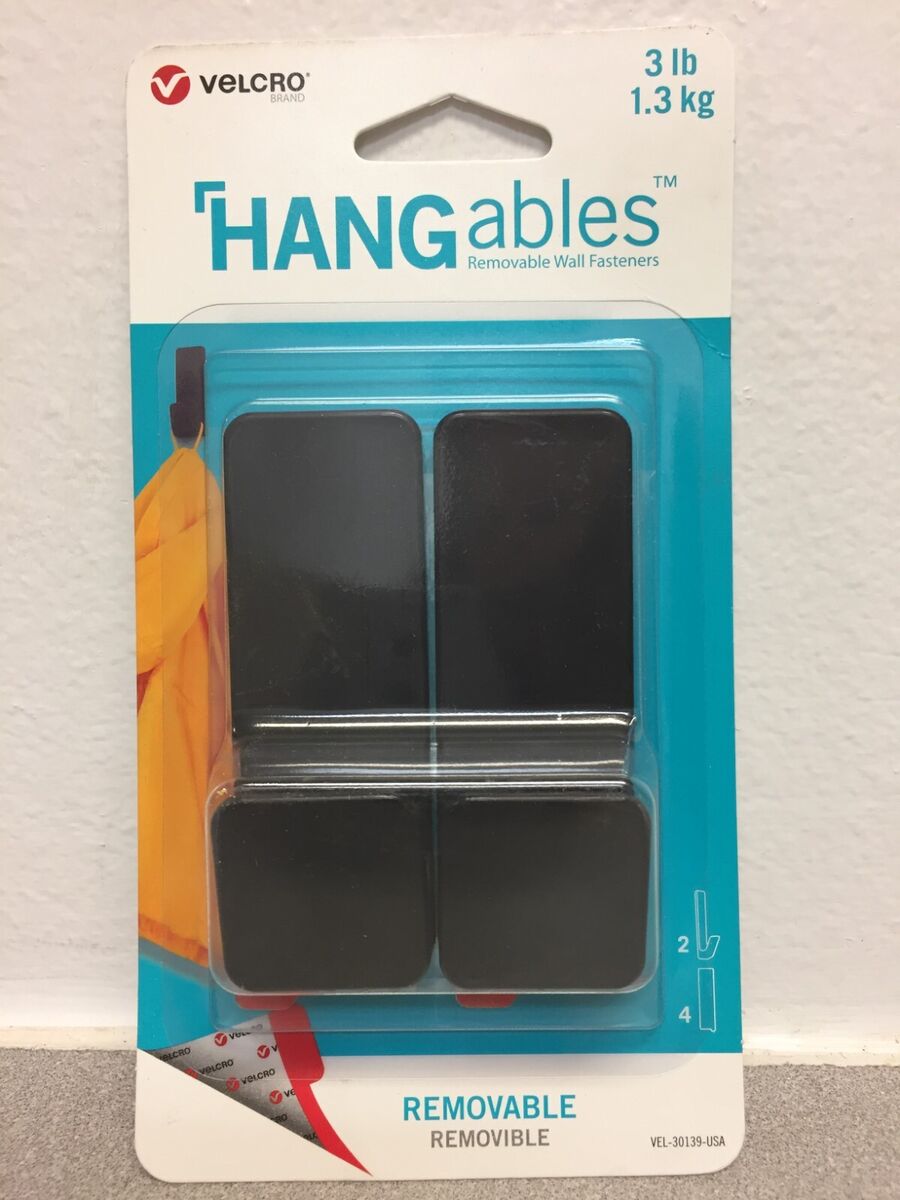 Velcro Brand HANGables Medium Plastic Removable Fasteners 2 pk Velcro Brand HANGables Medium Plastic Removable Fasteners 2 pk