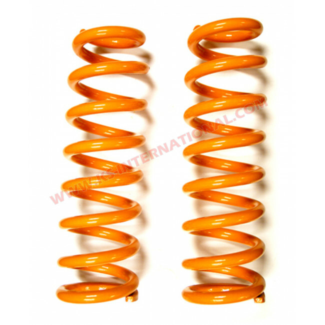 Front Coil Spring Pair For Toyota Landcruiser Amazon HDJ80 4.2 90-98 20% UPRATED