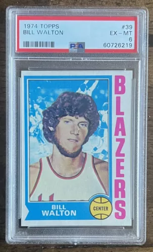 1974-75 Topps - #39 Bill Walton (RC)