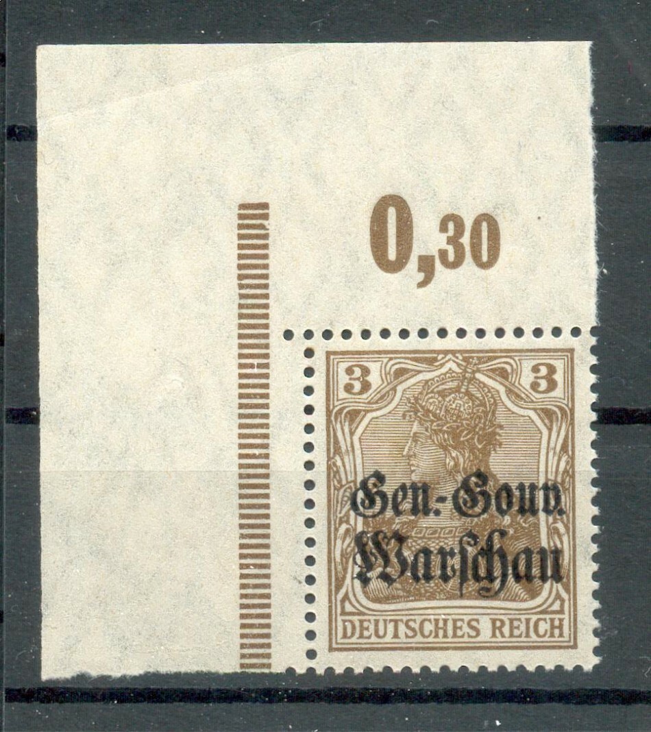 Poland 7B Por Bogenecke** Mnh Postfrisch Bpp 80EUR (E5560