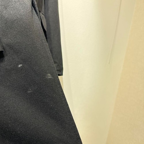 COMME des GARCONS HOMME Chesterfield Coat Polyester Black - Picture 12 of 12