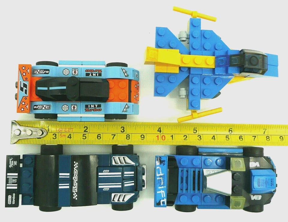 Lote de LEGO Racers Coches Vehículos Surtidos Creador X-Pod Street Racecar Jet Plane Foto 4 de 4