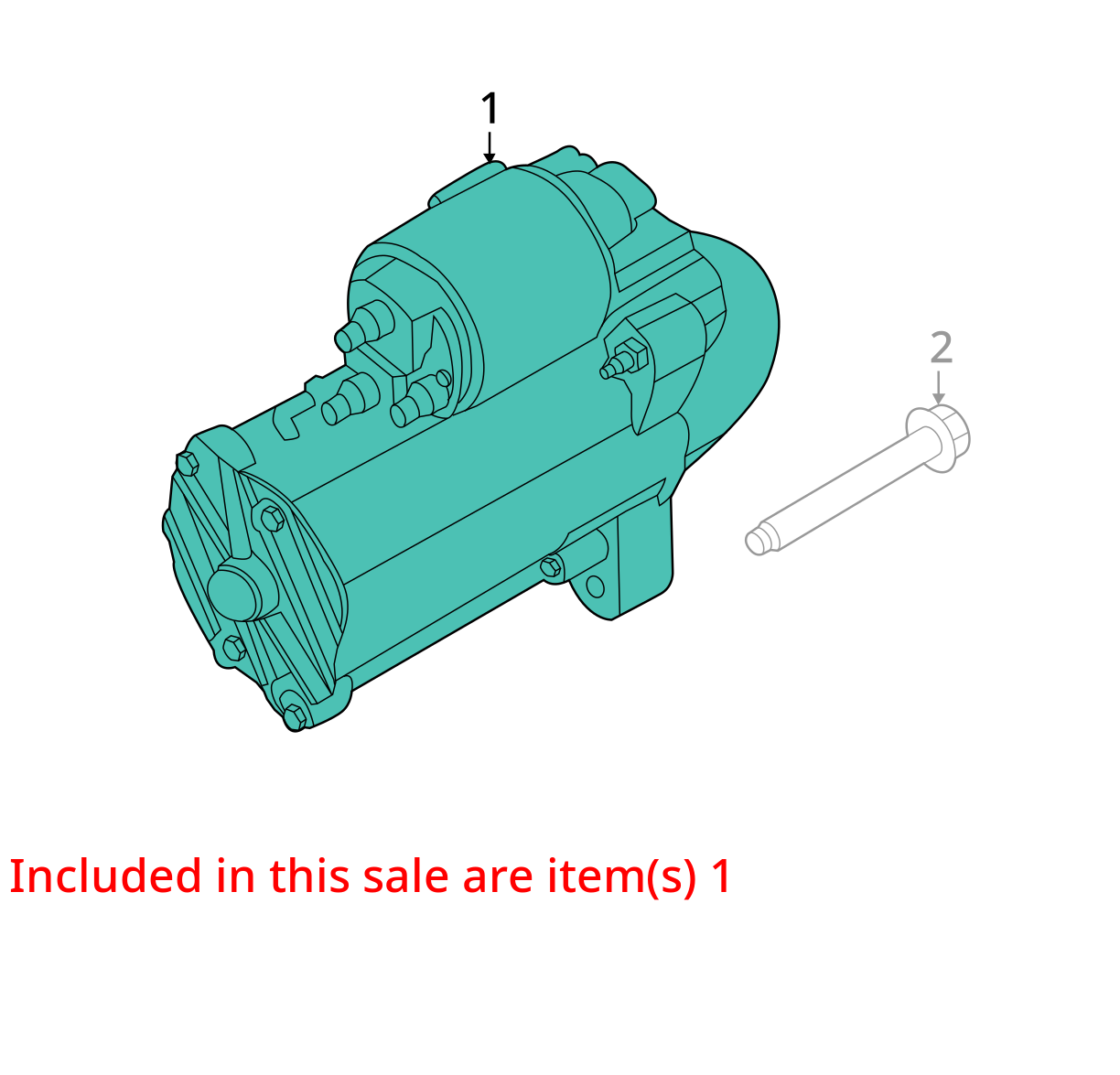 2019 Ford Escape Starter Motor OEM 56K Miles LKQ357478277 eBay