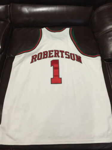 Oscar Robertson Milwaukee Bucks RARE Authentic Mitchell Ness jersey sz 52 2XL - Picture 2 of 5