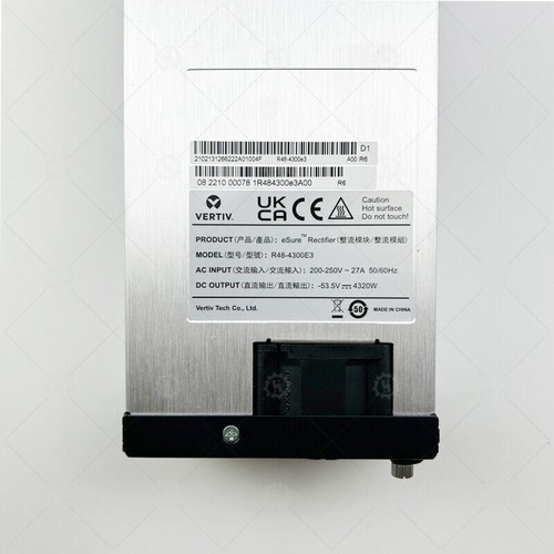 For ZVS Induction Heating New VERTIV R48-4300e 53.5V 80A rectifier Module Power - 第 3/18 張圖片