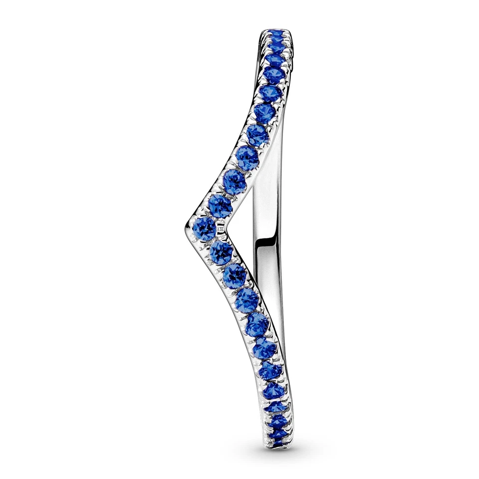 Pandora Anello Femminile Wish Brillante Blu Argento 196316C02 - Immagine 3 di 4