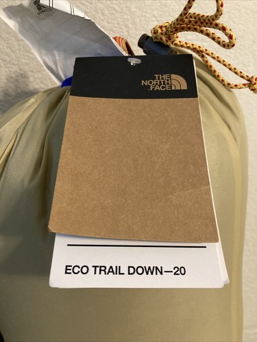The North Face ECO Trail Down 20 Sleeping Bag TNF BlueTin Grey Reg-Right Hand - Picture 7 of 10