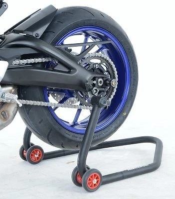 Carretes de algodón blanco R&G Racing para Aprilia Dorsoduro 1200 SMV1200 2011-2012 Foto 2 de 4