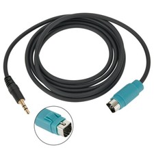 Black Cable Adapter For ALPINE KCE-236B CDA-9884 Car Cable Accessories