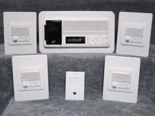 MV4PAC (4) Room Intrasonic RETRO Home Intercom