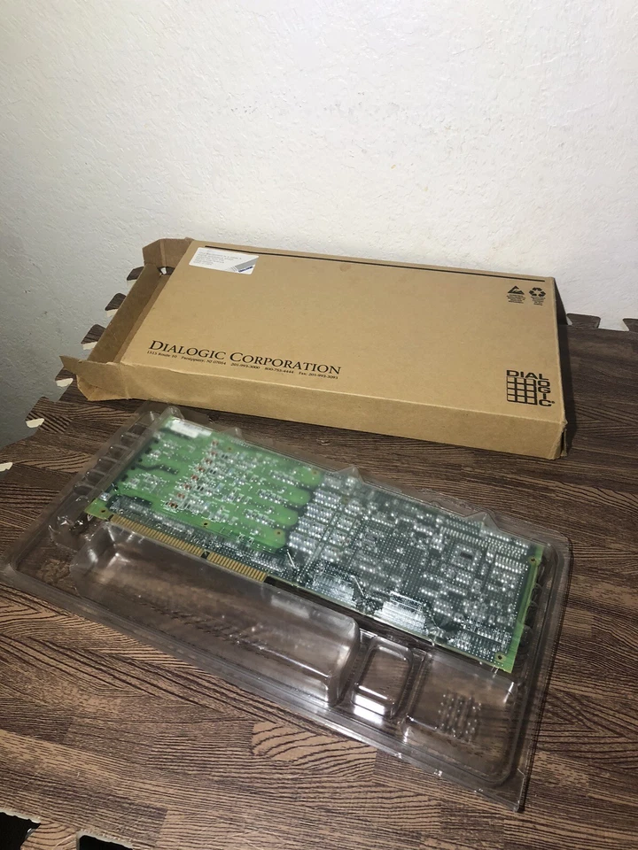 NEW Dialogic D/41E 04-0522-001 PCB Card 85-0134-043 Rev.B with 85-0146-003 Rev.A - Image 2 of 4