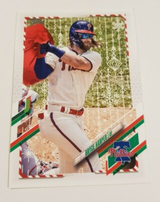 Topps 2021 Holiday - Bryce Harper - Philadelphia Phillies - Rare Short Print
