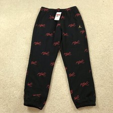 Air Jordan Womens Brooklyn Fleece Jogger Pants Large All Over Print FZ2237-010
