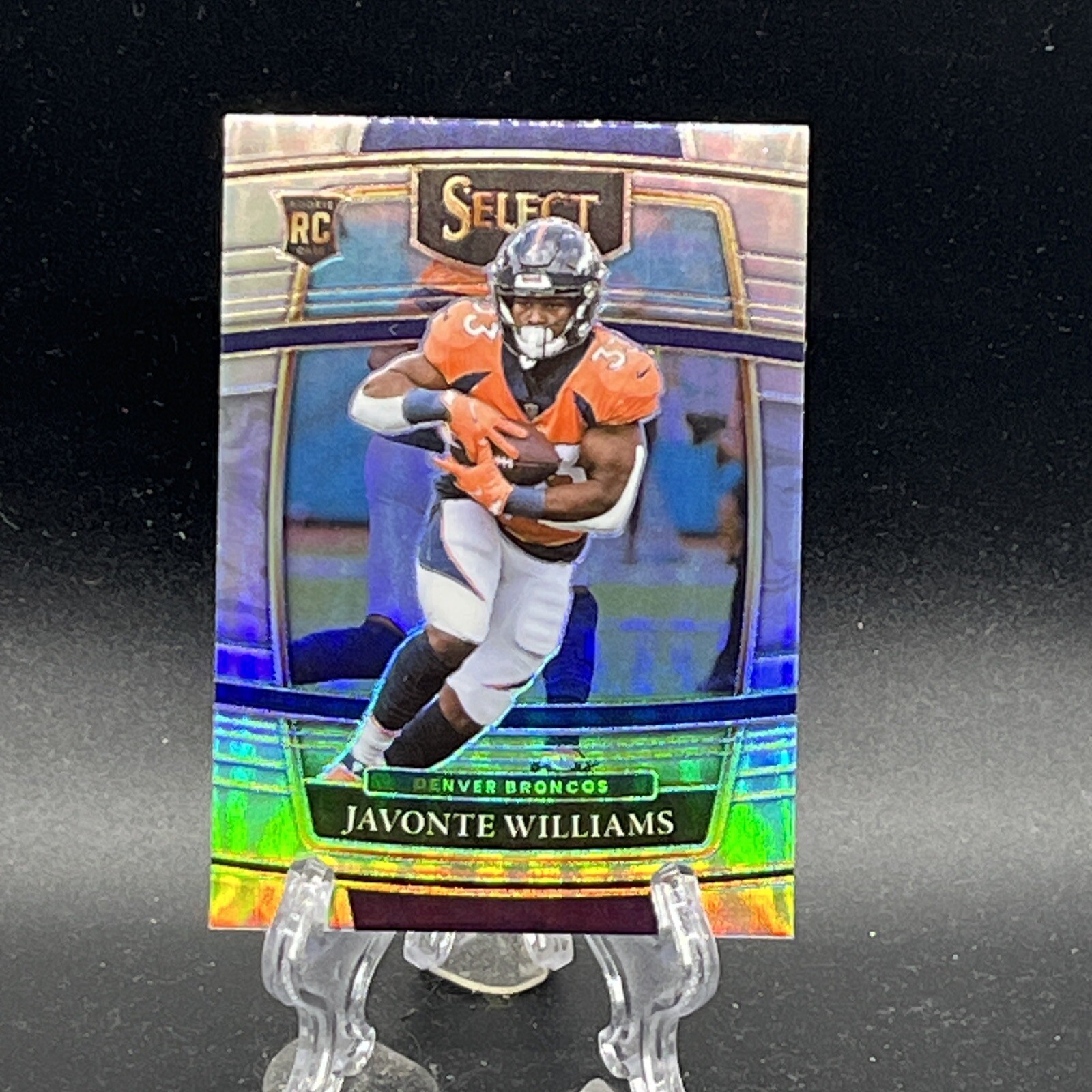 2021 Select Concourse Silver Javonte Williams Rookie Card R17184