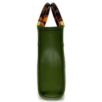 FENDI 　♡I♡ Fendi 2way bag Sunshine Shopper f-21527 Khaki green