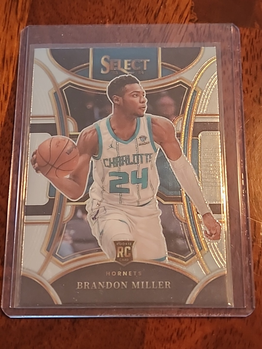2023-24 Select Brandon Miller Mezzanine Retail Silver RC #332 Charlotte Hornets