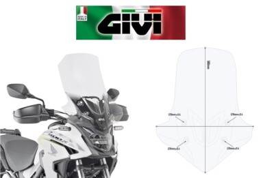 Specific Transparent Spoiler Cupolino 46 X 45 Cm Honda CB 500 X