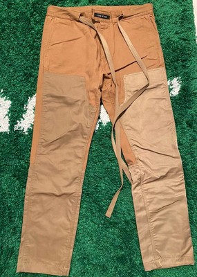 nylon canvas double front work pant