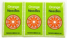 YAMATA FY5318  WALKING FOOT NEEDLES SIZE#20 (30 EACH) 135X17 ORANGE