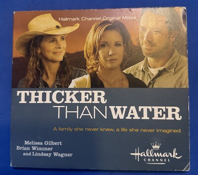 THICKER THAN WATER FYC DVD SCREENER + DIGITAL PRESS KIT HALLMARK TV MOVIE PROMO