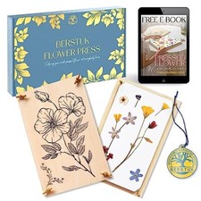 Large Flower Press Kit for Adults The Flower Preservation Kit Measures 10.8" ...