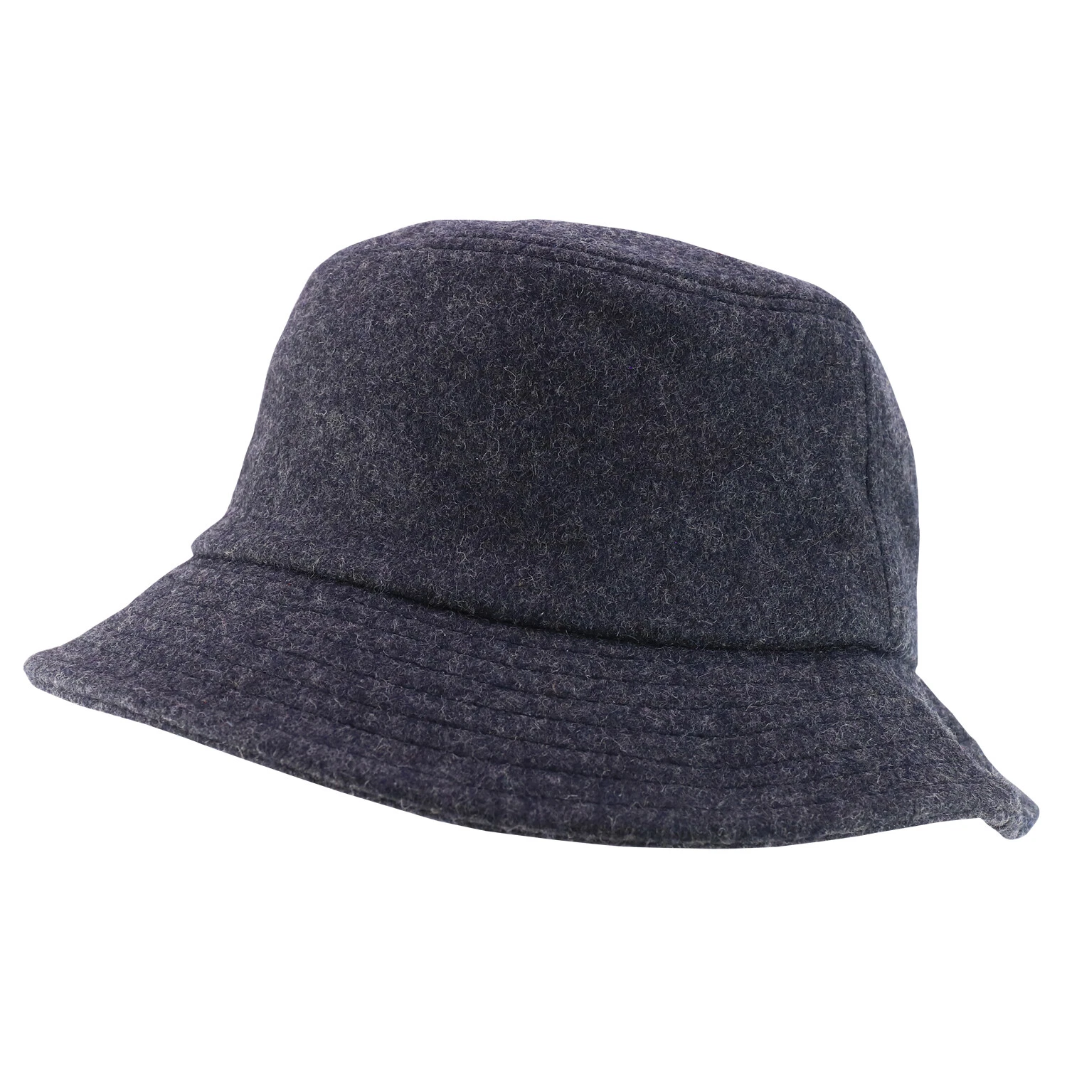 Oversized Plus Big Size Wool Winter Bucket Hat with Stitches - FREE SHIPPING