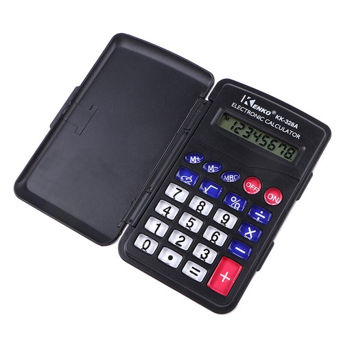 Digit Calculator Pocket Size Mini Plastic 8 Digits Electronic Mini Calculator - Picture 7 of 12