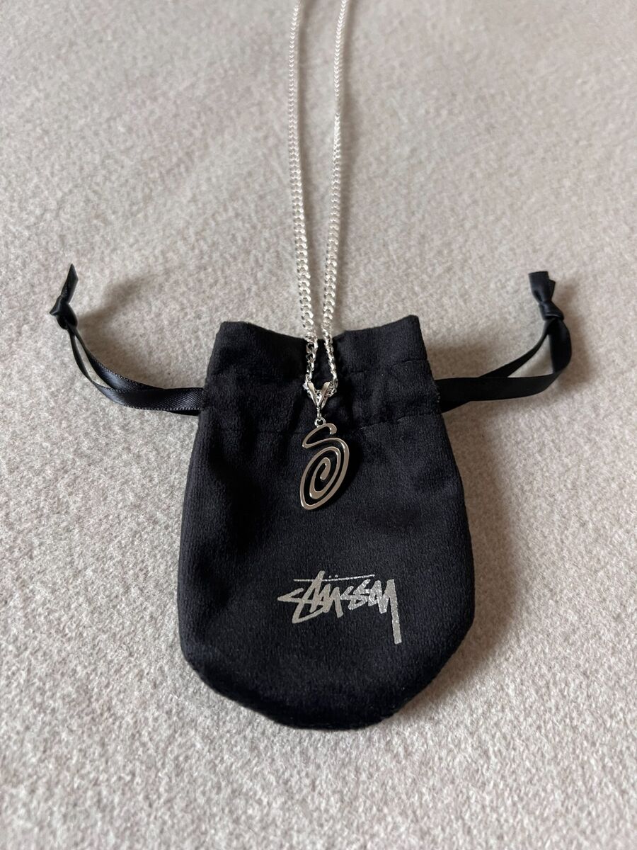 Stussy Swirly S Chain - Sterling Sliver - NEW | eBay|ネックレス Stussy Swirly S Chain - Sterling Sliver - NEW | eBay|ネックレス