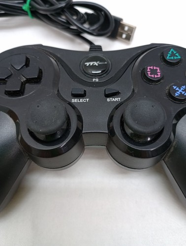 TTX Tech PS3 Controller 3rd Party Controller For Sony Playstation 3 (Black) - Picture 4 of 10
