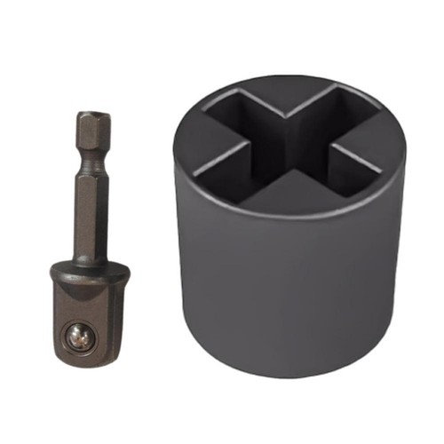 Jack Socket Sleeve Camper Stabilizer Jack Drill Adapter for Vehicle RV2025 - Bild 13 von 14