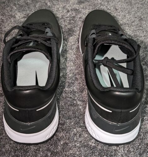 Nike Infinity Pro 2 Mens 12 (Wide) Golf Shoes DM8449-015 Black/Dark Smoke Grey - Picture 4 of 7