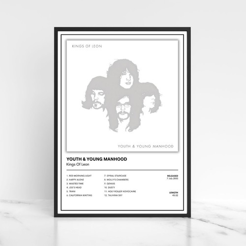 Kings of Leon Full Collection Album Cover Music Poster A5 A4 A3 - Picture 10 of 19