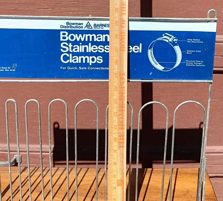 Bowman Stainless Steel Clamp Display Rack Advertising - Country ...