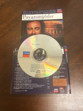 LUCIANO PAVAROTTI Plus - Live In Concert (1995) CD Disc & Inlay Only No Case