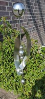 Skulptur Mars Edelstahl 168 Cm Gartendekoration Beetstecker Gartenstecker