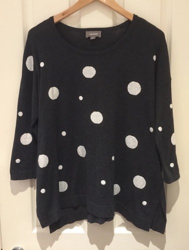 Sussan Size Small Grey Spot Knit