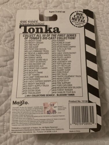 1999 Tonka Die Cast Collection #31 Tractor - Picture 2 of 2