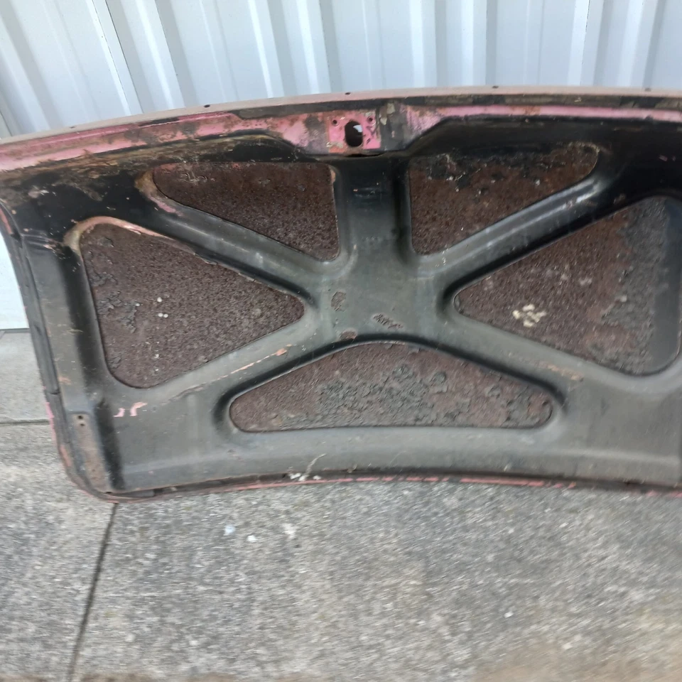 1955 Ford Sunliner or Crown Victoria Trunk Deck Foto 3 de 4