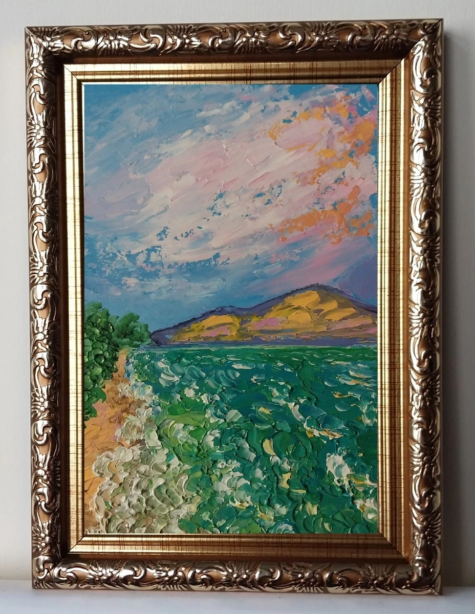 Coastal Oil Painting for sale | eBay