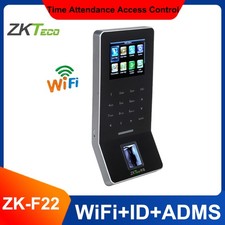 ZKteco F22 Wifi ID/AMDS TCP/IP Fingerprint Access Control Time Attendance System