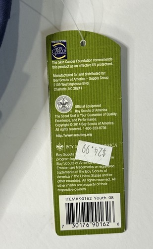 Cub Scouts Switchback Uniform Pants Size 8 Blue BSA Convertible NWT - Picture 8 of 16