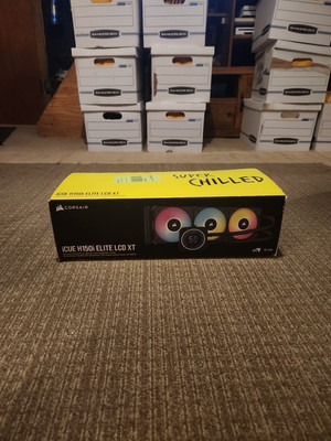 Corsair H150i Elite LCD - IPS Screen  Empty Box
