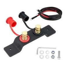 Battery Jump Post Kit Battery Post Extender, 50 inch 4 AWG Pure Copper Cable,