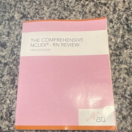 ATI The Comprehensive NCLEX-RN Review 19th Ed (2019) Paperback Illustrated