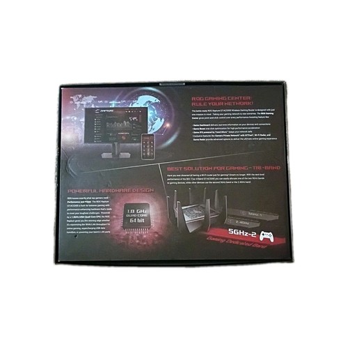 Router inalámbrico de CA de 8 puertos ASUS Rapture 5334 Mbps (GT-AC5300) - Imagen 2 de 7