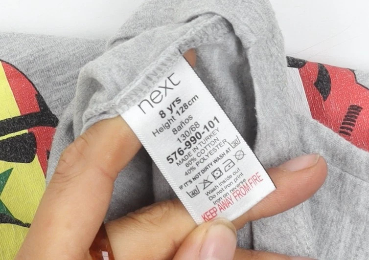 Next Boys Grey Star Wars Graphic T-Shirt 8 Years - Image 3 of 4