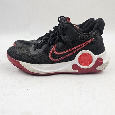 Nike KD Trey 5 IX Basketball Shoes Black/Red/White CW3400 001 Men's Size 8